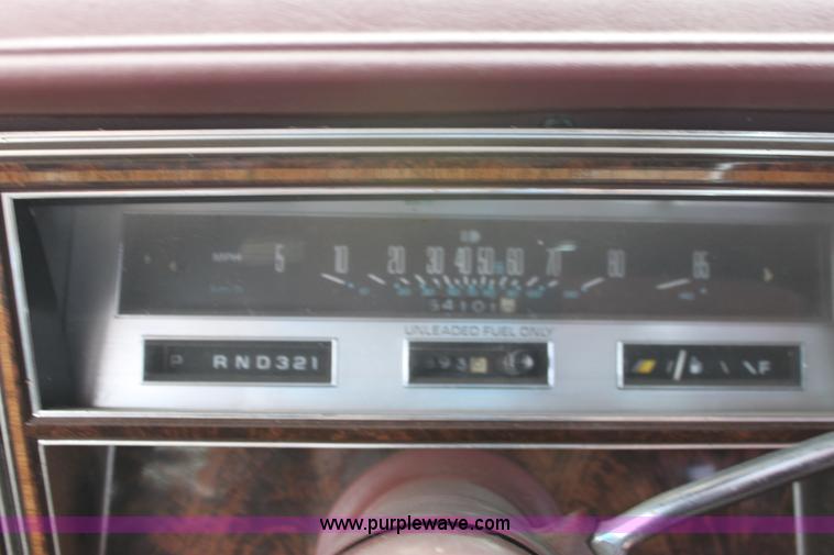 image for item E4273 1982 Oldsmobile Regency