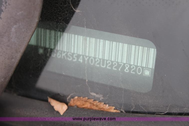 image for item E4278 2002 Cadillac SLS