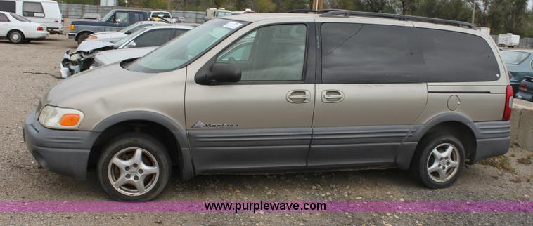 image for item E4281 1999 Pontiac Montana minivan