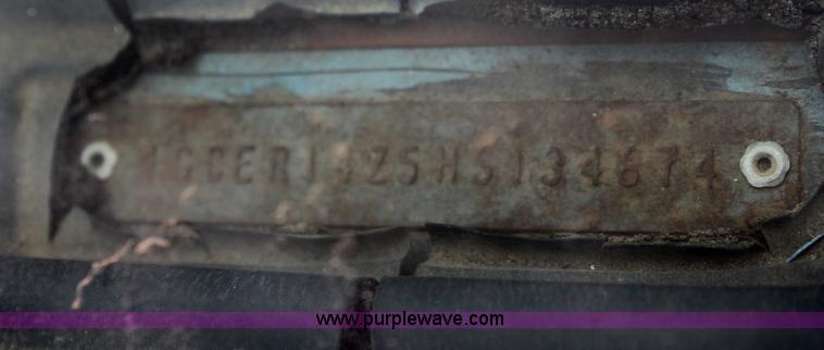 image for item E4286 1987 Chevrolet C10 Custom Deluxe pickup truck