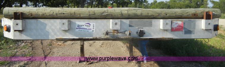 image for item D4277 2001 Ravens 53' flatbed trailer