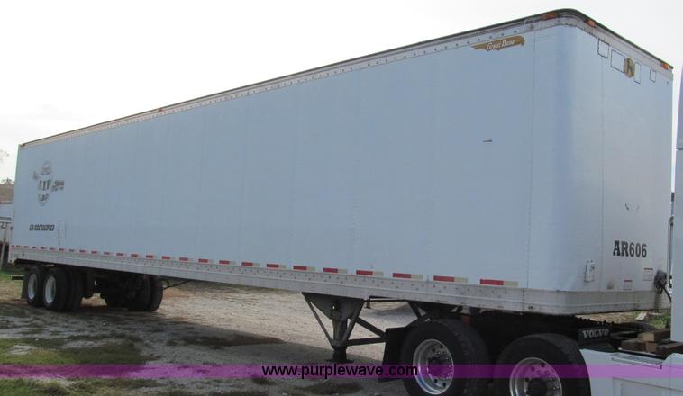 image for item E5689 1999 Great Dane 53' dry van trailer