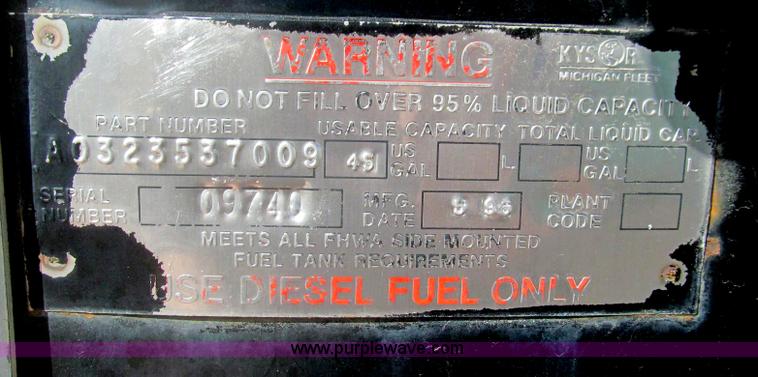 image for item F3054 1997 Freightliner FL70 semi truck