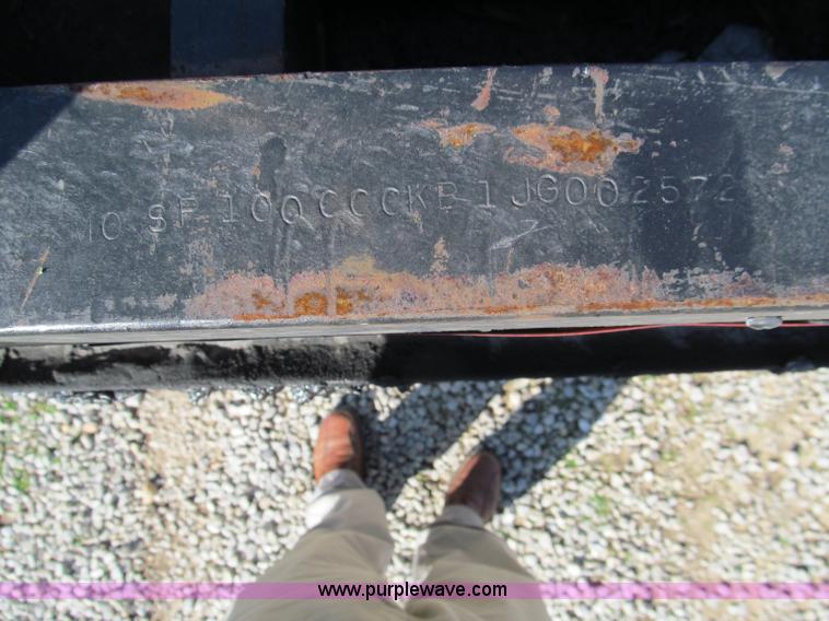 image for item F4633 1988 MO Trailers 48' flatbed trailer