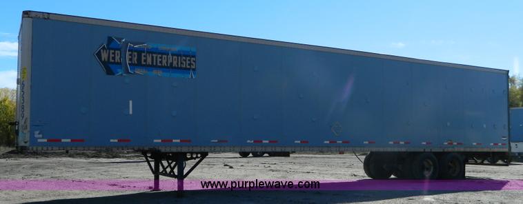 image for item G7548 1998 Wabash CP102CW dry van trailer