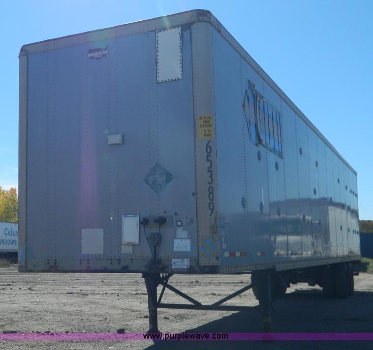 image for item G7548 1998 Wabash CP102CW dry van trailer