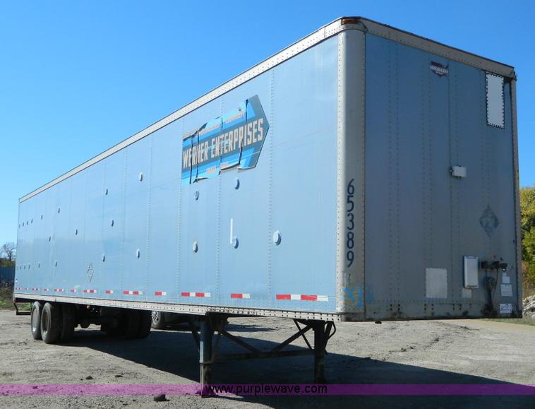 image for item G7548 1998 Wabash CP102CW dry van trailer