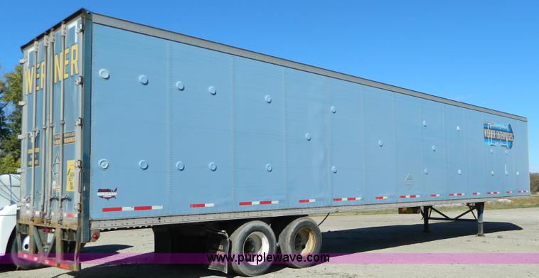 image for item G7548 1998 Wabash CP102CW dry van trailer