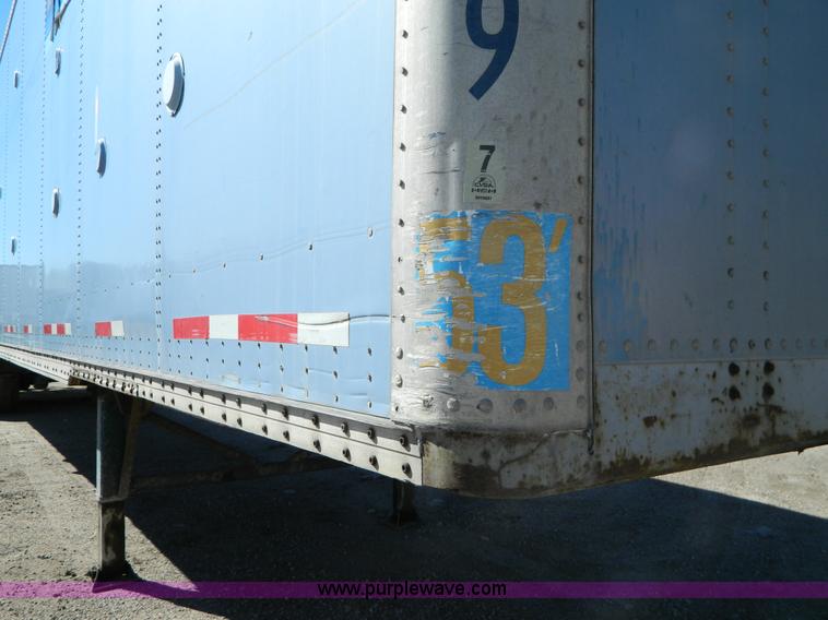 image for item G7548 1998 Wabash CP102CW dry van trailer