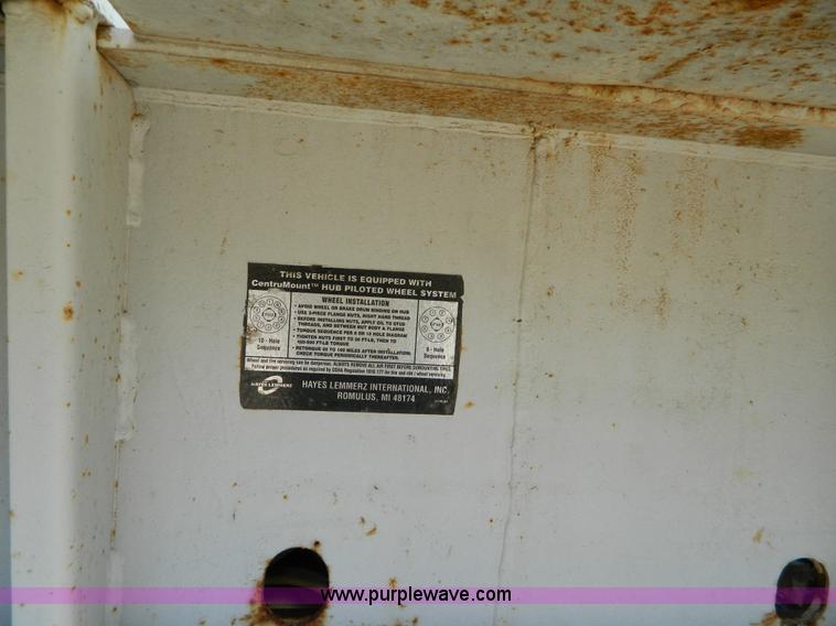 image for item G7550 1999 Haulin Special T30 roller trailer