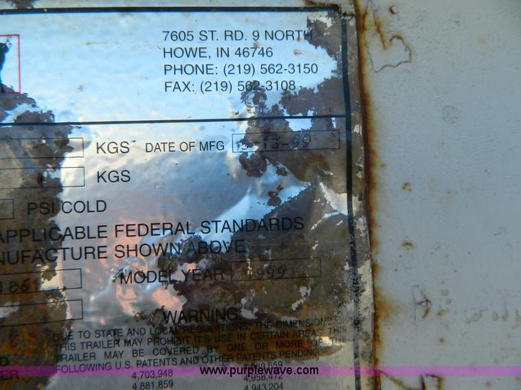 image for item G7550 1999 Haulin Special T30 roller trailer