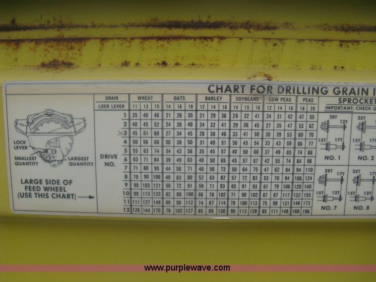 image for item A6403 John Deere 8350 grain drill