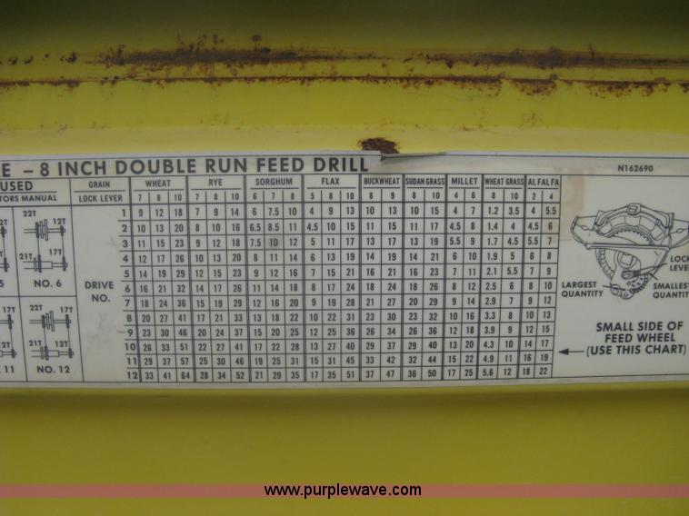 image for item A6403 John Deere 8350 grain drill