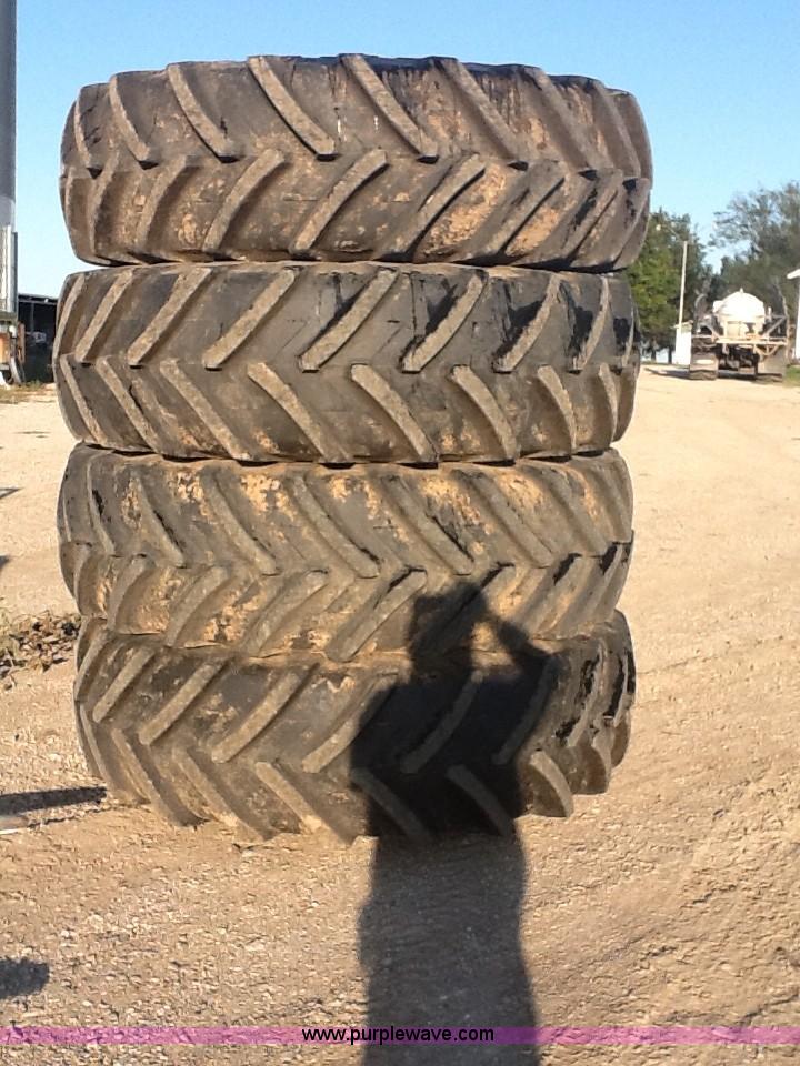 image for item B1504 (4) 520/85R42 combine straddle dual tires