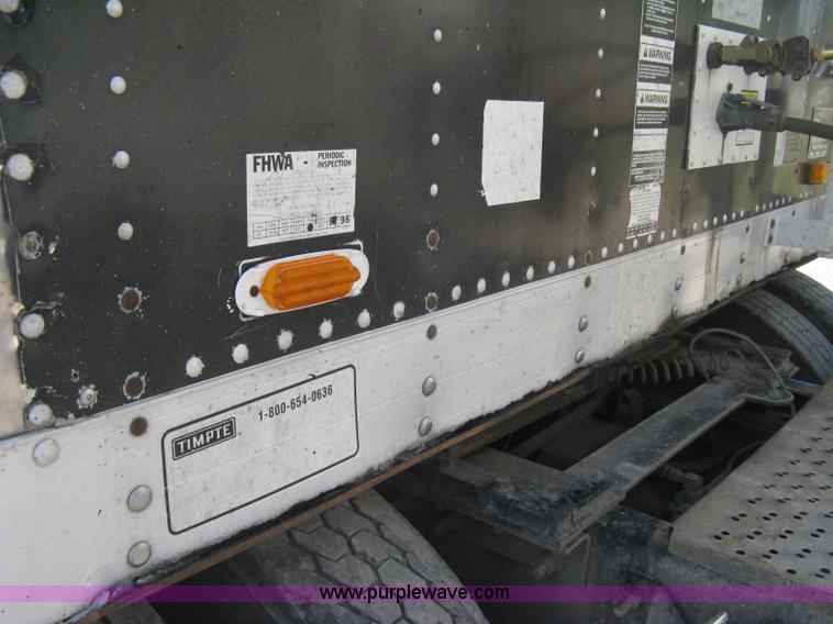 image for item B8262 1997 Timpte spread-axle hopper bottom trailer