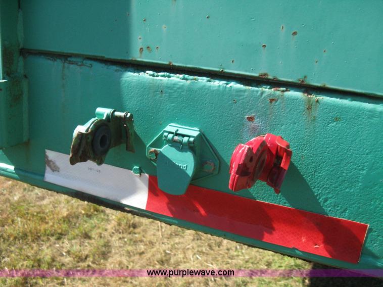 image for item B8289 1984 Fruehauf flatbed trailer