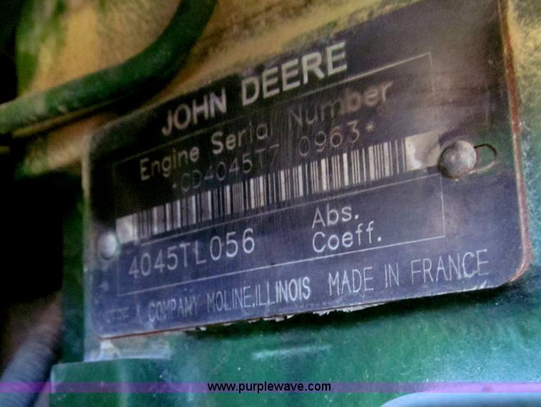 image for item E3534 1994 John Deere 6400 tractor