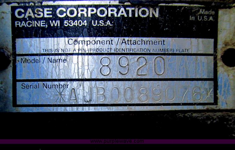 image for item E3536 1997 Case IH 8920 MFWD tractor