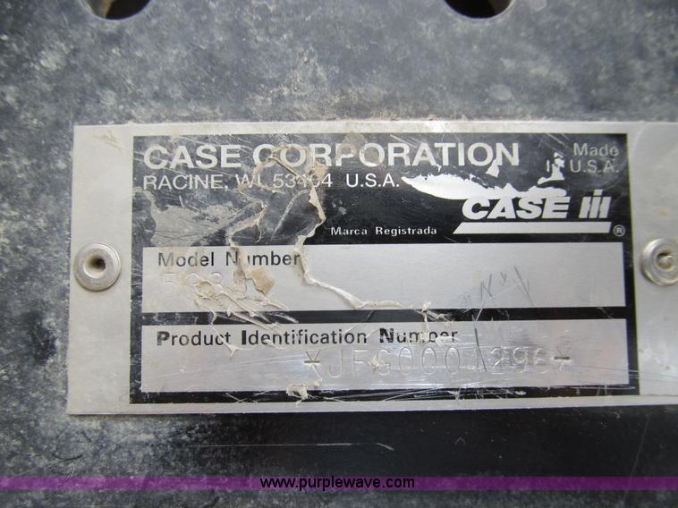 image for item E3537 2000 Case IH Titan FLX3300B dry floater truck