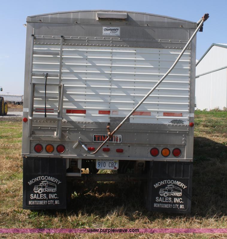 image for item F2522 1993 Timpte 42' double hopper bottom grain trailer