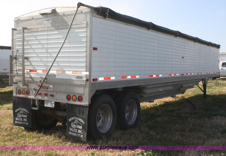image for item F2522 1993 Timpte 42' double hopper bottom grain trailer