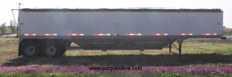 image for item F2522 1993 Timpte 42' double hopper bottom grain trailer