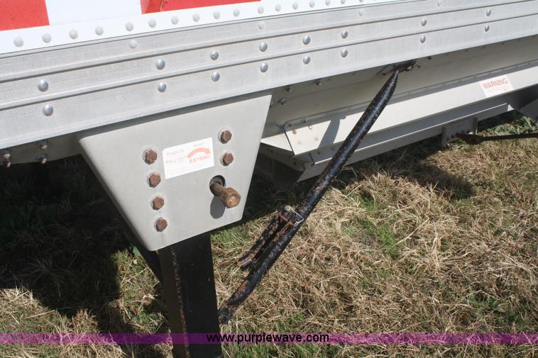 image for item F2522 1993 Timpte 42' double hopper bottom grain trailer