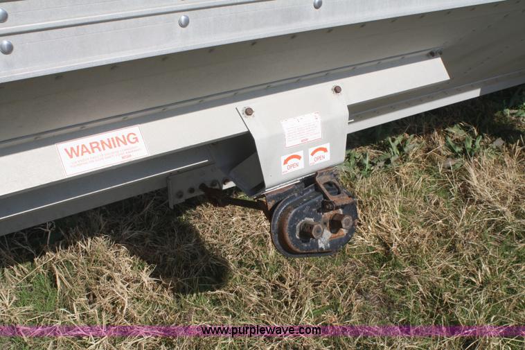 image for item F2522 1993 Timpte 42' double hopper bottom grain trailer