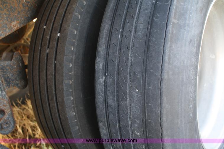 image for item F2522 1993 Timpte 42' double hopper bottom grain trailer