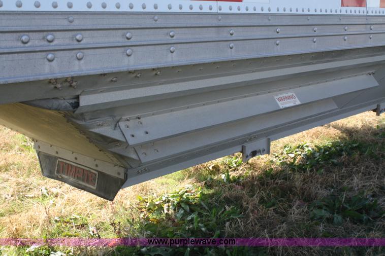 image for item F2522 1993 Timpte 42' double hopper bottom grain trailer