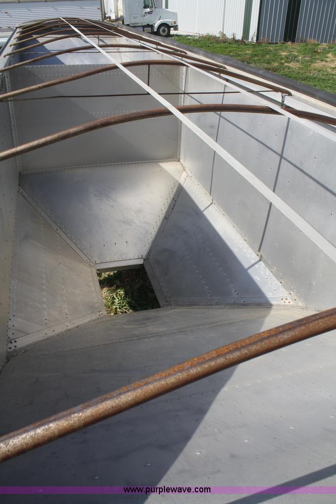 image for item F2522 1993 Timpte 42' double hopper bottom grain trailer