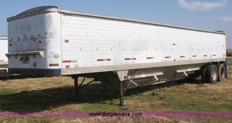 image for item F2523 1979 Timpte 40' double hopper bottom grain trailer