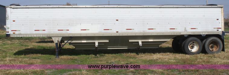 image for item F2523 1979 Timpte 40' double hopper bottom grain trailer