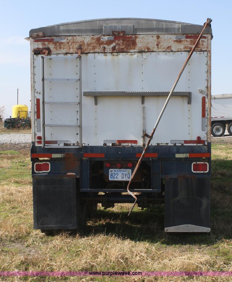 image for item F2523 1979 Timpte 40' double hopper bottom grain trailer