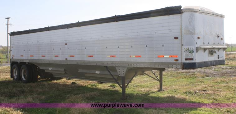 image for item F2523 1979 Timpte 40' double hopper bottom grain trailer