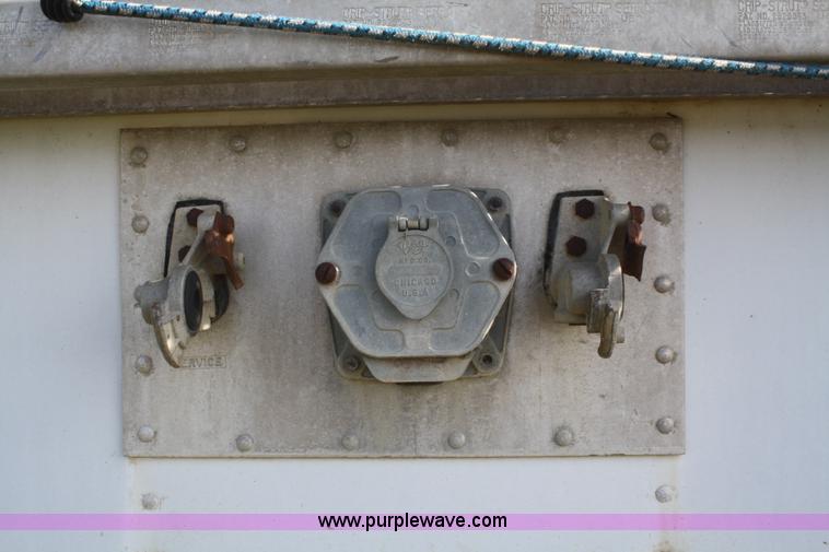 image for item F2523 1979 Timpte 40' double hopper bottom grain trailer