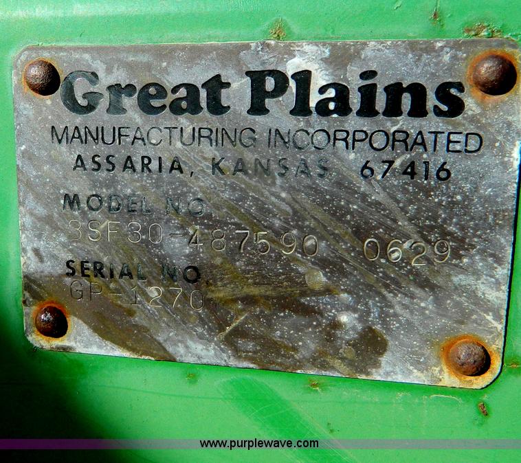 image for item G7534 Great Plains Solid Stand 30 grain drill