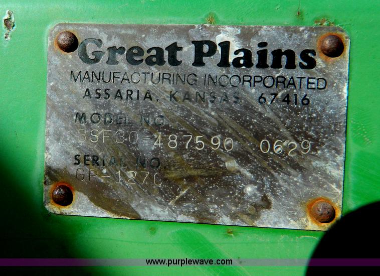 image for item G7534 Great Plains Solid Stand 30 grain drill