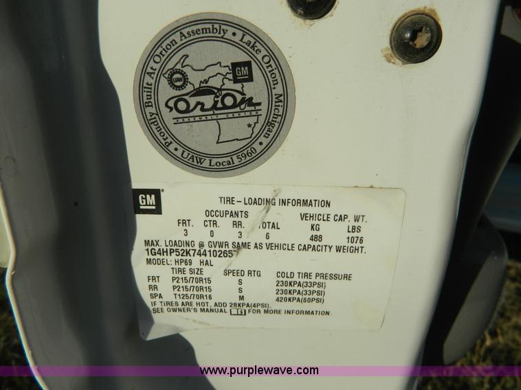 image for item B3979 2004 Buick LeSabre Custom