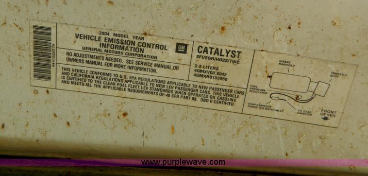 image for item B3979 2004 Buick LeSabre Custom