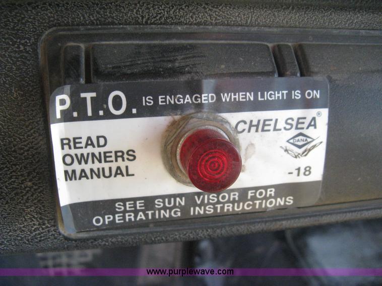 image for item B8272 1991 GMC TopKick SLE flatbed dump truck