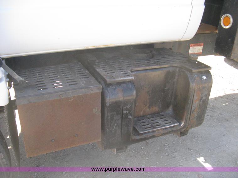 image for item B8272 1991 GMC TopKick SLE flatbed dump truck