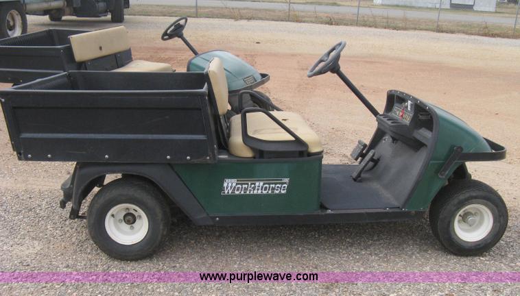 image for item B8279 (2) EZ-GO 1200G Work Horse golf carts