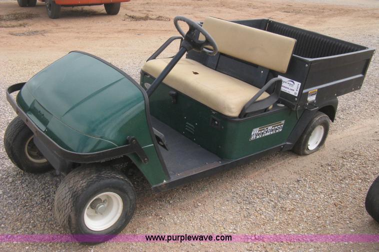 image for item B8279 (2) EZ-GO 1200G Work Horse golf carts