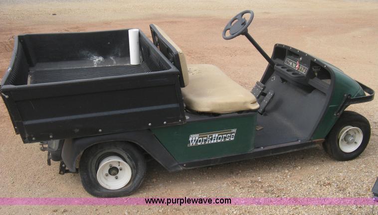image for item B8279 (2) EZ-GO 1200G Work Horse golf carts