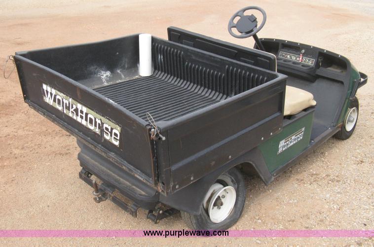 image for item B8279 (2) EZ-GO 1200G Work Horse golf carts