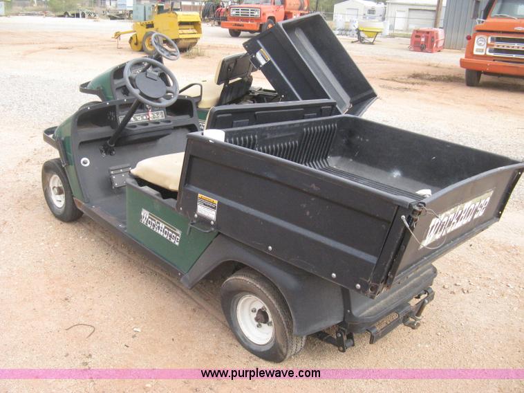 image for item B8279 (2) EZ-GO 1200G Work Horse golf carts