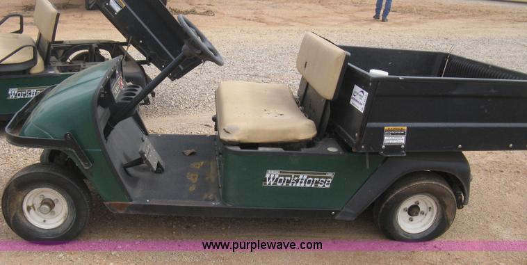 image for item B8279 (2) EZ-GO 1200G Work Horse golf carts