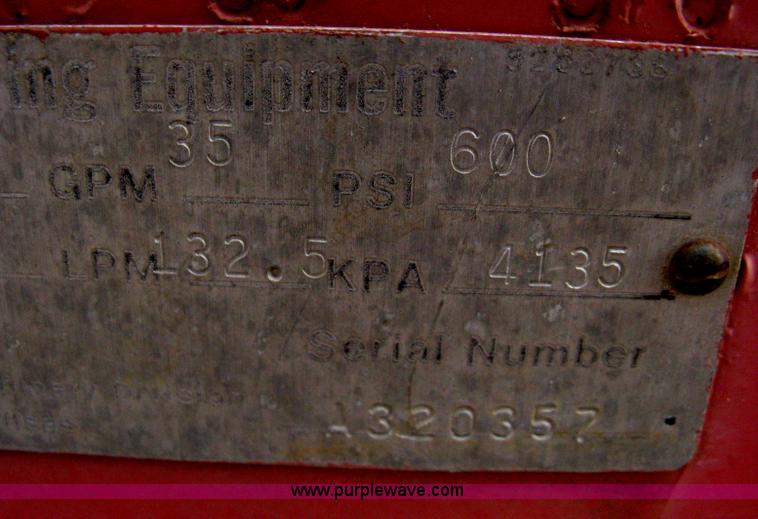 image for item B8284 FMC sprayer