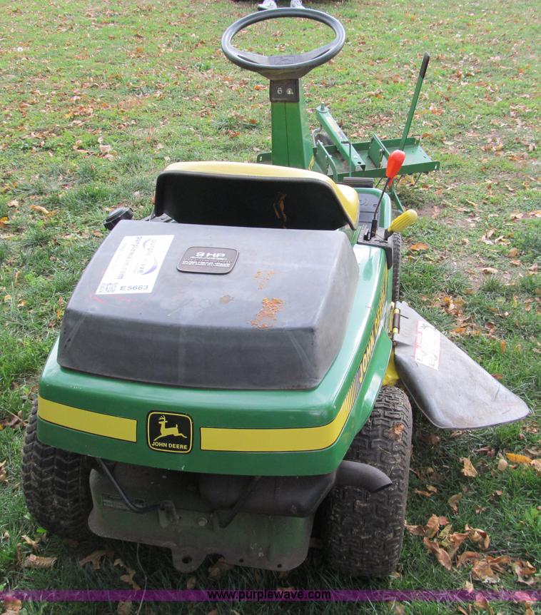 image for item E5663 John Deere SX75 lawn mower